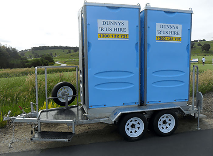 Trailer Toilet Hire | Trailer Toilets | Trailer Toilets Melbourne | Trailer toilet Melbourne | Dunnys R Us